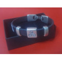 BRACELET EN CUIR ET TRISKEL